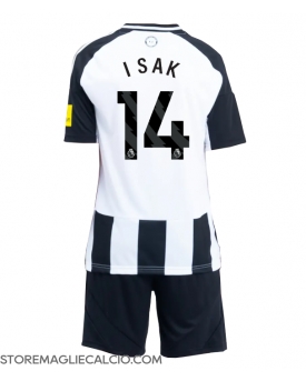 Newcastle United Alexander Isak #14 Maglia Gara Casa Repliche 2024-25 Bambino Maniche Corte Newcastle United Alexander Isak #14 Maglia Gara Casa Repliche 2024-25 Bambino Maniche Corte